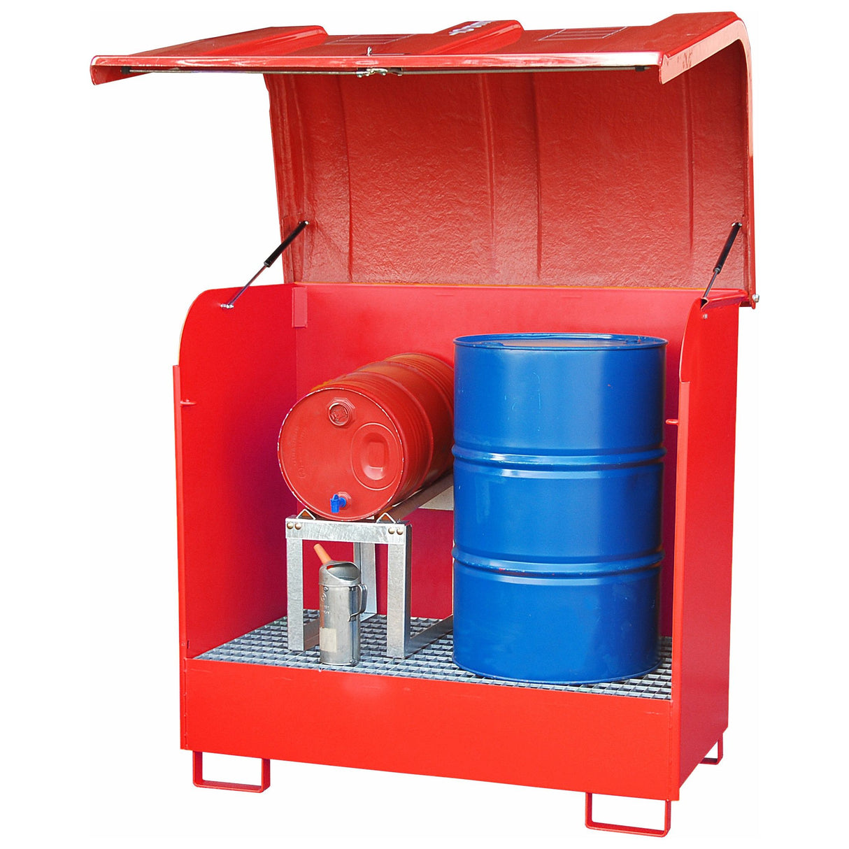 BAUER Südlohn Gefahrstoff-Depot Typ GD-B RAL 3000 Feuerrot - Art.-Nr. 4416-02-0000-2