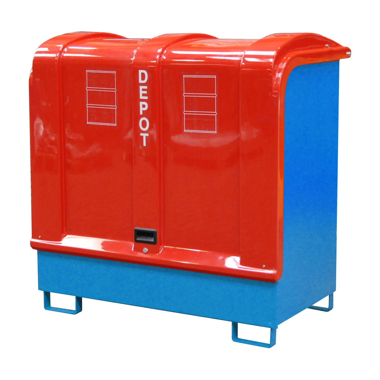 BAUER Südlohn Gefahrstoff-Depot Typ GD-B RAL 5012 Lichtblau - Art.-Nr. 4416-02-0000-3