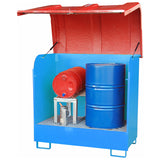 BAUER Südlohn Gefahrstoff-Depot Typ GD-B RAL 5012 Lichtblau - Art.-Nr. 4416-02-0000-3