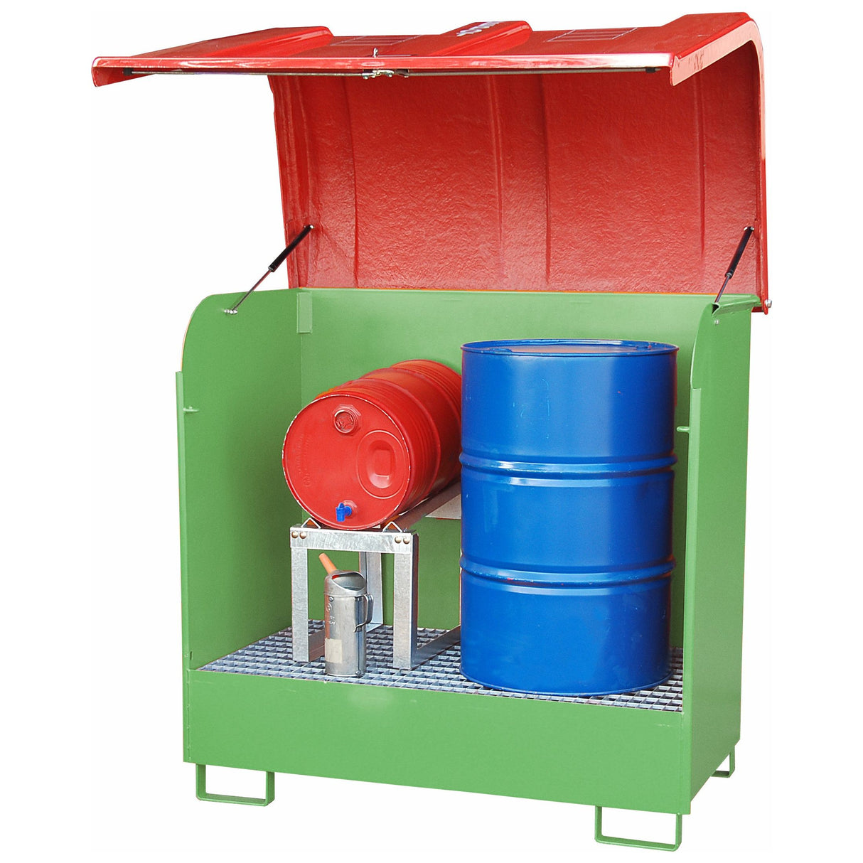 BAUER Südlohn Gefahrstoff-Depot Typ GD-B RAL 6011 Resedagrün - Art.-Nr. 4416-02-0000-4