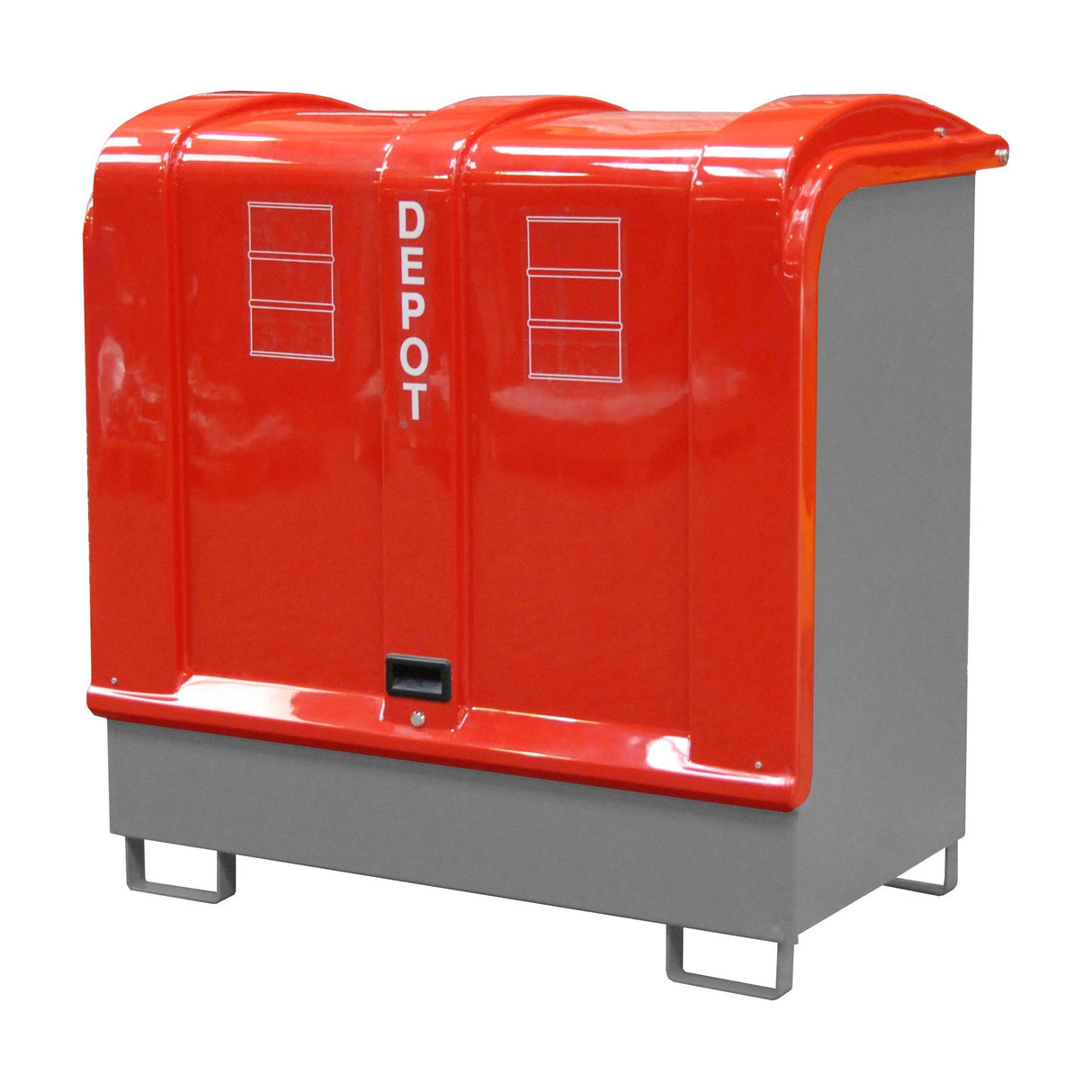 BAUER Südlohn Gefahrstoff-Depot Typ GD-B RAL 7005 Mausgrau - Art.-Nr. 4416-02-0000-5