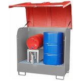 BAUER Südlohn Gefahrstoff-Depot Typ GD-B RAL 7005 Mausgrau - Art.-Nr. 4416-02-0000-5