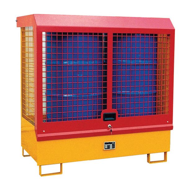 BAUER Südlohn Gefahrstoff-Depot Typ GD-C RAL 2000 Gelborange - Art.-Nr. 4416-03-0000-1