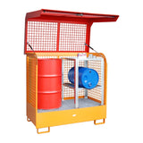 BAUER Südlohn Gefahrstoff-Depot Typ GD-C RAL 2000 Gelborange - Art.-Nr. 4416-03-0000-1