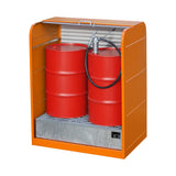 BAUER Südlohn Gefahrstoff-Rollladenschrank Typ RSG-1 RAL 2000 Gelborange - Art.-Nr. 4416-30-0000-1