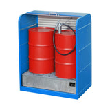 BAUER Südlohn Gefahrstoff-Rollladenschrank Typ RSG-1 RAL 5012 Lichtblau - Art.-Nr. 4416-30-0000-3