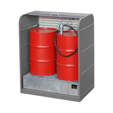 BAUER Südlohn Gefahrstoff-Rollladenschrank Typ RSG-1 RAL 7005 Mausgrau - Art.-Nr. 4416-30-0000-5