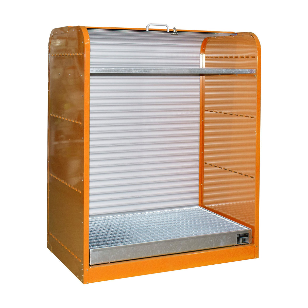 BAUER Südlohn Gefahrstoff-Rollladenschrank Typ RSG-2 RAL 2000 Gelborange - Art.-Nr. 4416-30-1000-1