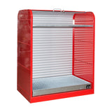 BAUER Südlohn Gefahrstoff-Rollladenschrank Typ RSG-2 RAL 3000 Feuerrot - Art.-Nr. 4416-30-1000-2