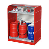 BAUER Südlohn Gefahrstoff-Rollladenschrank Typ RSG-2 RAL 3000 Feuerrot - Art.-Nr. 4416-30-1000-2