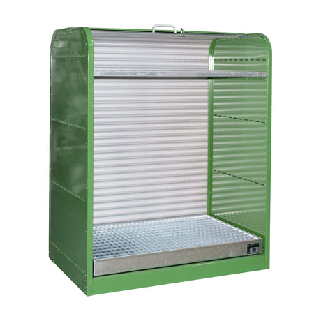BAUER Südlohn Gefahrstoff-Rollladenschrank Typ RSG-2 RAL 6011 Resedagrün - Art.-Nr. 4416-30-1000-4