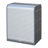 BAUER Südlohn Gefahrstoff-Rollladenschrank Typ RSG-2 RAL 7005 Mausgrau - Art.-Nr. 4416-30-1000-5