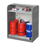 BAUER Südlohn Gefahrstoff-Rollladenschrank Typ RSG-2 RAL 7005 Mausgrau - Art.-Nr. 4416-30-1000-5