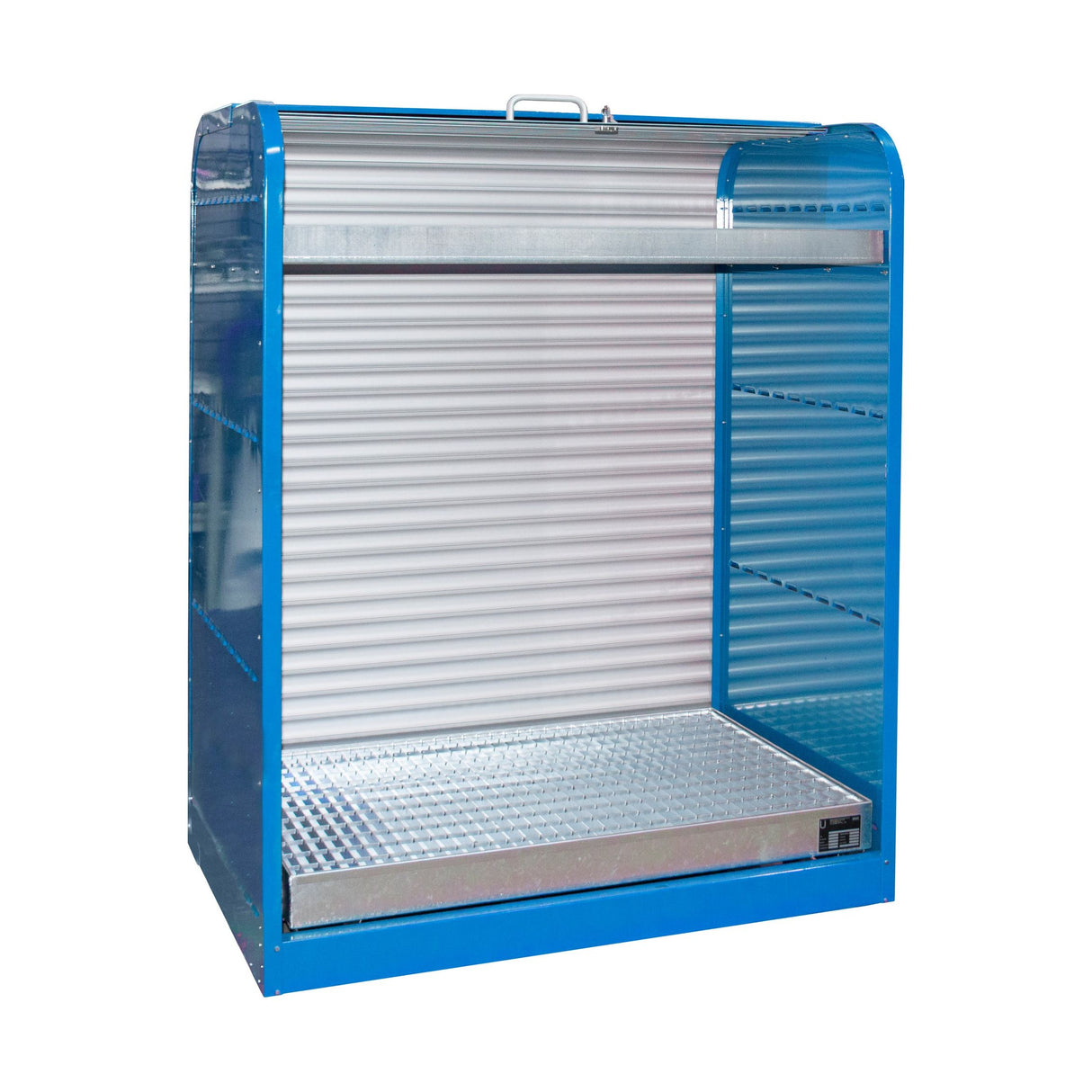 BAUER Südlohn Gefahrstoff-Rollladenschrank Typ RSG-3 RAL 5012 Lichtblau - Art.-Nr. 4416-30-2000-3