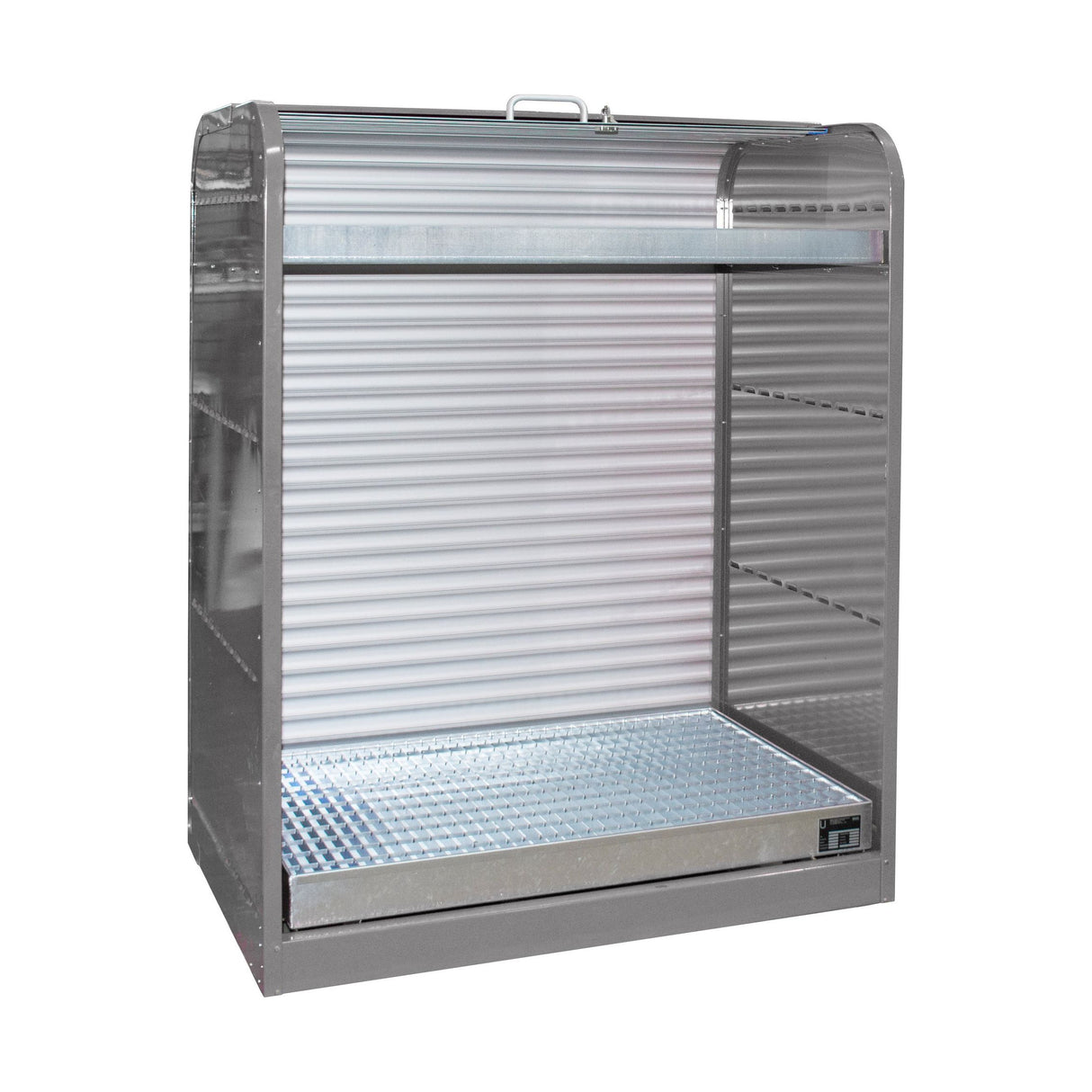 BAUER Südlohn Gefahrstoff-Rollladenschrank Typ RSG-3 RAL 7005 Mausgrau - Art.-Nr. 4416-30-2000-5