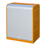 BAUER Südlohn Gefahrstoff-Rollladenschrank Typ RSG-4 RAL 2000 Gelborange - Art.-Nr. 4416-30-3000-1