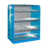 BAUER Südlohn Gefahrstoff-Rollladenschrank Typ RSG-4 RAL 5012 Lichtblau - Art.-Nr. 4416-30-3000-3