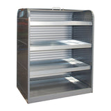 BAUER Südlohn Gefahrstoff-Rollladenschrank Typ RSG-4 RAL 7005 Mausgrau - Art.-Nr. 4416-30-3000-5