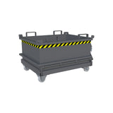 BAUER Südlohn Mini-Klappbodenbehälter Typ MSB 250 RAL 7005 Mausgrau - Art.-Nr. 4417-11-0000-5