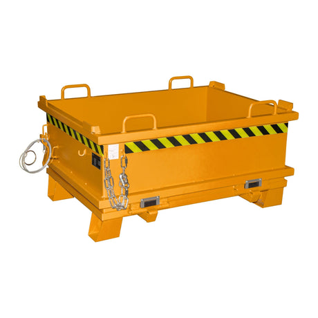 BAUER Südlohn Klappbodenbehälter Typ SB 500 RAL 2000 Gelborange - Art.-Nr. 4417-13-0000-1