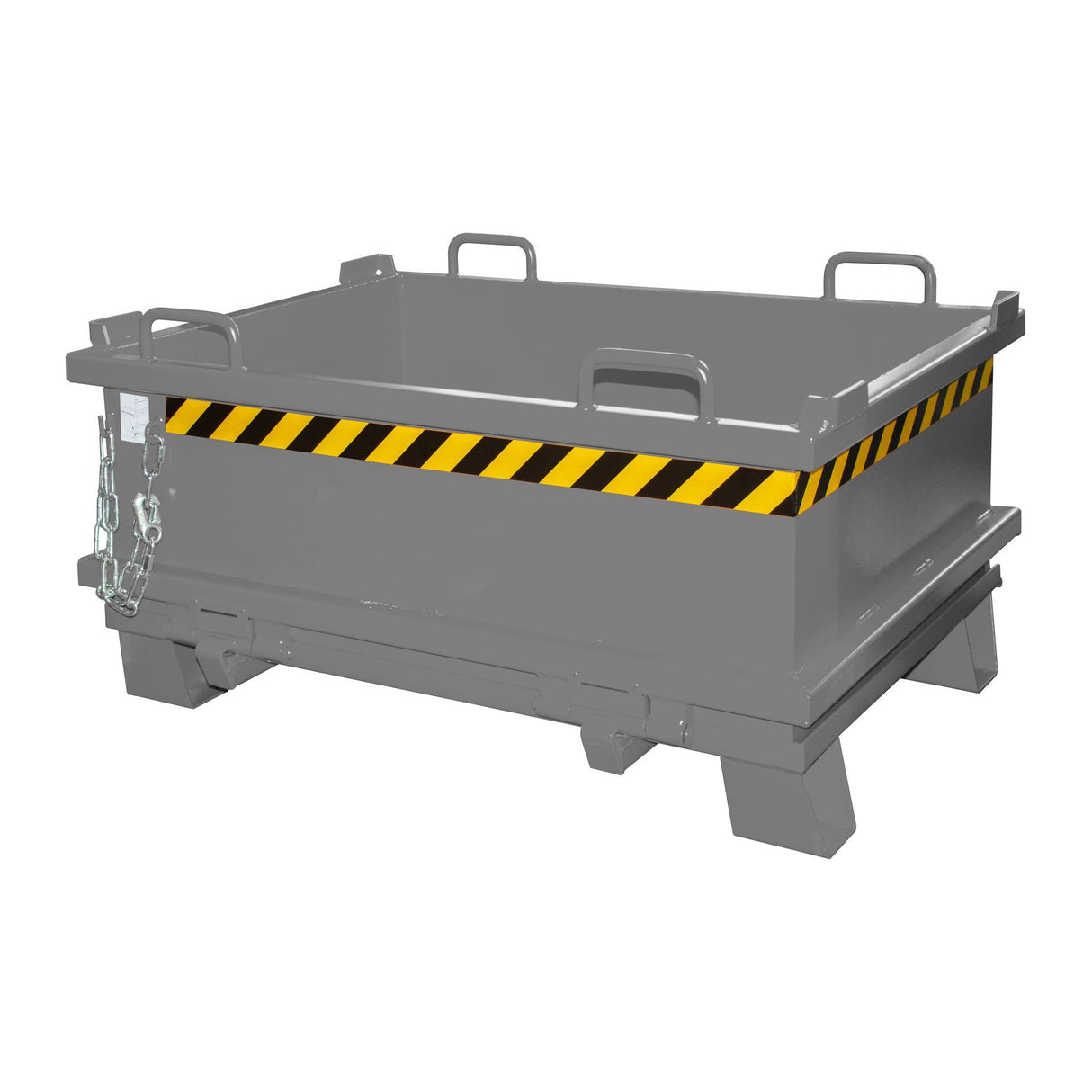 BAUER Südlohn Klappbodenbehälter Typ SB 500 RAL 7005 Mausgrau - Art.-Nr. 4417-13-0000-5