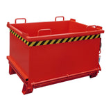 BAUER Südlohn Klappbodenbehälter Typ SB 750 RAL 3000 Feuerrot - Art.-Nr. 4417-14-0000-2