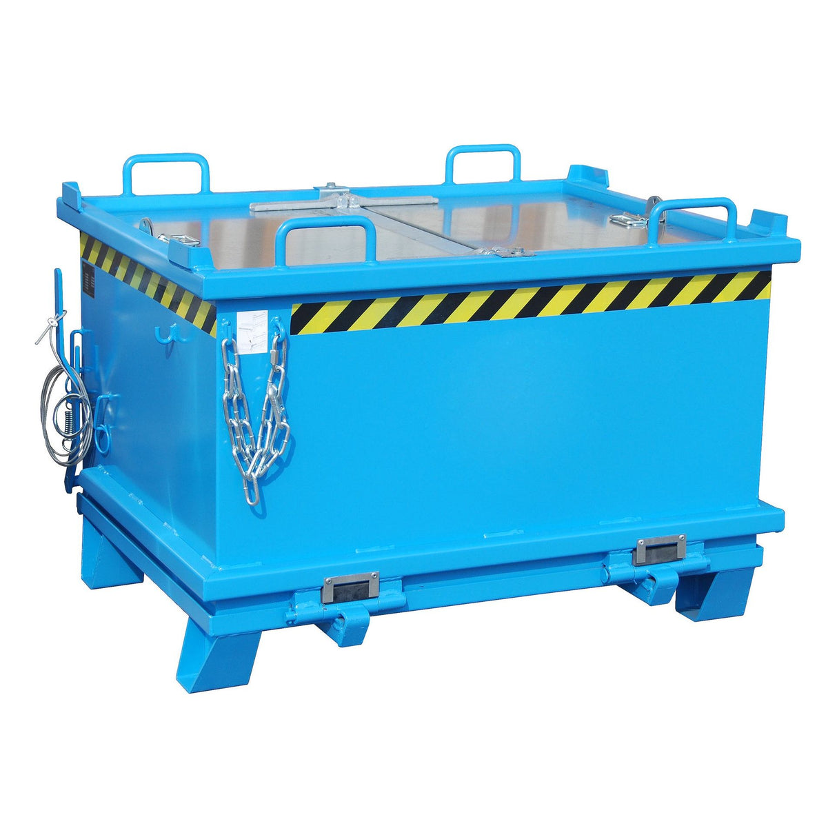 BAUER Südlohn Klappbodenbehälter Typ SB 750 RAL 5012 Lichtblau - Art.-Nr. 4417-14-0000-3