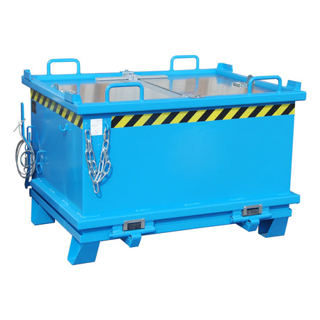 BAUER Südlohn Klappbodenbehälter Typ SB 750 RAL 5012 Lichtblau - Art.-Nr. 4417-14-0000-3