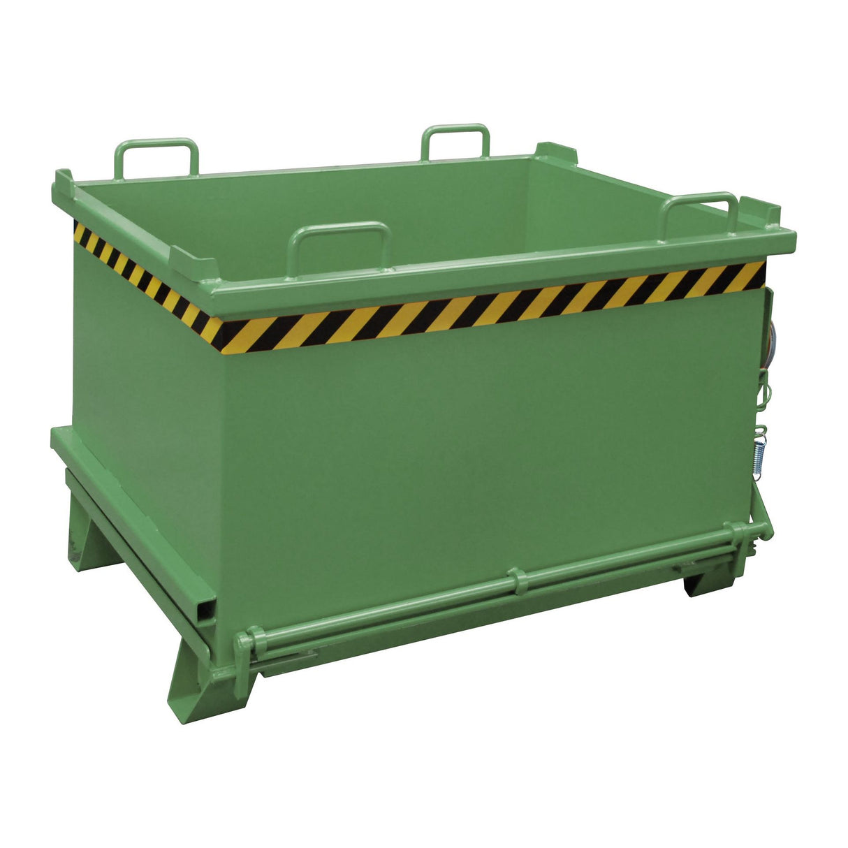 BAUER Südlohn Klappbodenbehälter Typ SB 750 RAL 6011 Resedagrün - Art.-Nr. 4417-14-0000-4