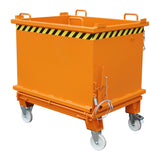 BAUER Südlohn Klappbodenbehälter Typ SB 1000 RAL 2000 Gelborange - Art.-Nr. 4417-15-0000-1