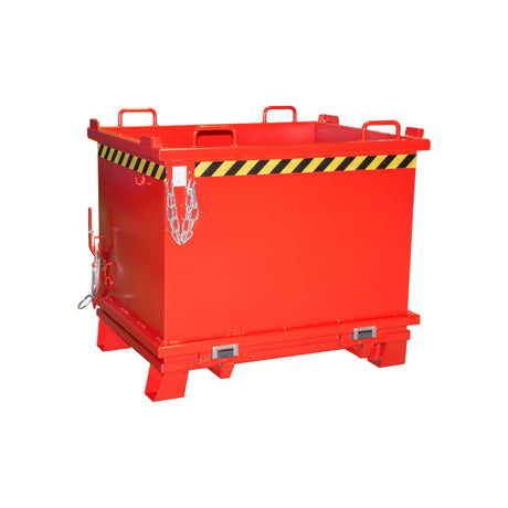 BAUER Südlohn Klappbodenbehälter Typ SB 1000 RAL 3000 Feuerrot - Art.-Nr. 4417-15-0000-2