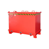 BAUER Südlohn Klappbodenbehälter Typ SB 2000 RAL 3000 Feuerrot - Art.-Nr. 4417-17-0000-2