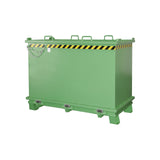 BAUER Südlohn Klappbodenbehälter Typ SB 2000 RAL 6011 Resedagrün - Art.-Nr. 4417-17-0000-4