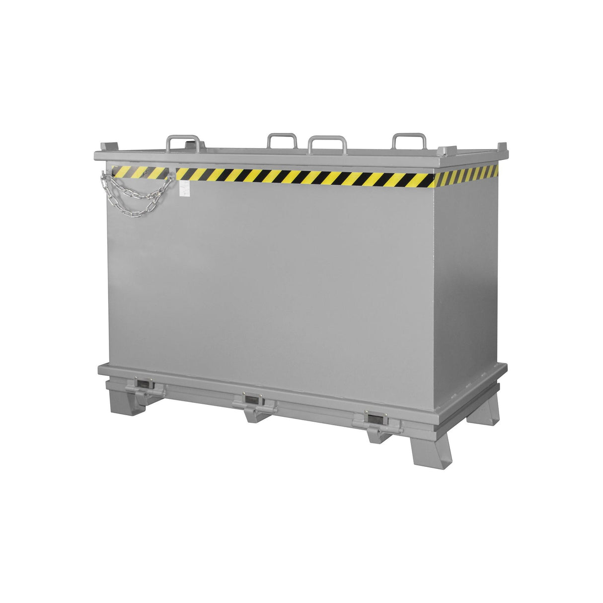 BAUER Südlohn Klappbodenbehälter Typ SB 2000 RAL 7005 Mausgrau - Art.-Nr. 4417-17-0000-5