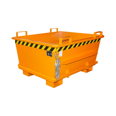 BAUER Südlohn Klappbodenbehälter Typ BKB 500 RAL 2000 Gelborange - Art.-Nr. 4417-18-0000-1