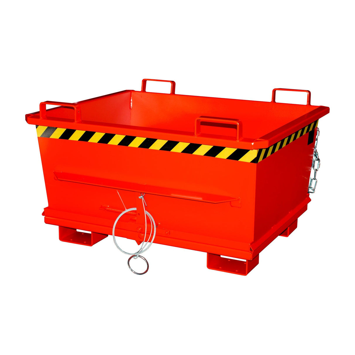 BAUER Südlohn Klappbodenbehälter Typ BKB 500 RAL 3000 Feuerrot - Art.-Nr. 4417-18-0000-2