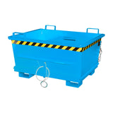 BAUER Südlohn Klappbodenbehälter Typ BKB 500 RAL 5012 Lichtblau - Art.-Nr. 4417-18-0000-3