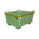 BAUER Südlohn Klappbodenbehälter Typ BKB 500 RAL 6011 Resedagrün - Art.-Nr. 4417-18-0000-4