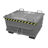 BAUER Südlohn Klappbodenbehälter Typ BKB 500 RAL 7005 Mausgrau - Art.-Nr. 4417-18-0000-5