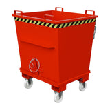 BAUER Südlohn Klappbodenbehälter Typ BKB 1000 RAL 3000 Feuerrot - Art.-Nr. 4417-20-0000-2