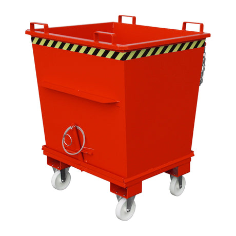 BAUER Südlohn Klappbodenbehälter Typ BKB 1000 RAL 3000 Feuerrot - Art.-Nr. 4417-20-0000-2