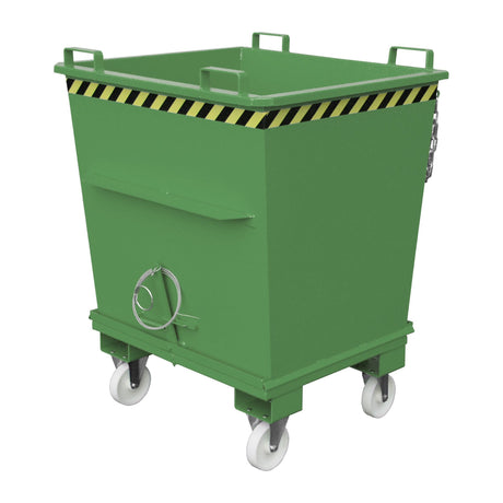 BAUER Südlohn Klappbodenbehälter Typ BKB 1000 RAL 6011 Resedagrün - Art.-Nr. 4417-20-0000-4