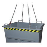 BAUER Südlohn Klappbodenbehälter Typ BKB 1000 RAL 7005 Mausgrau - Art.-Nr. 4417-20-0000-5