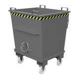 BAUER Südlohn Klappbodenbehälter Typ BKB 1000 RAL 7005 Mausgrau - Art.-Nr. 4417-20-0000-5