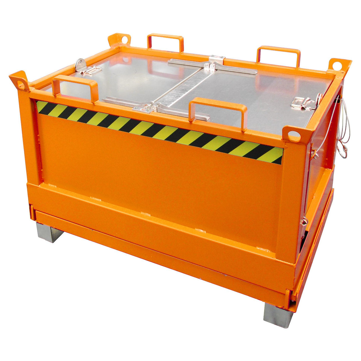 BAUER Südlohn Klappbodenbehälter Typ FB 500 RAL 2000 Gelborange - Art.-Nr. 4417-25-6000-1