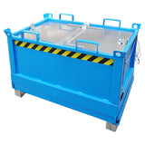 BAUER Südlohn Klappbodenbehälter Typ FB 500 RAL 5012 Lichtblau - Art.-Nr. 4417-25-6000-3