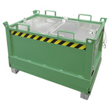 BAUER Südlohn Klappbodenbehälter Typ FB 500 RAL 6011 Resedagrün - Art.-Nr. 4417-25-6000-4