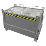 BAUER Südlohn Klappbodenbehälter Typ FB 500 RAL 7005 Mausgrau - Art.-Nr. 4417-25-6000-5