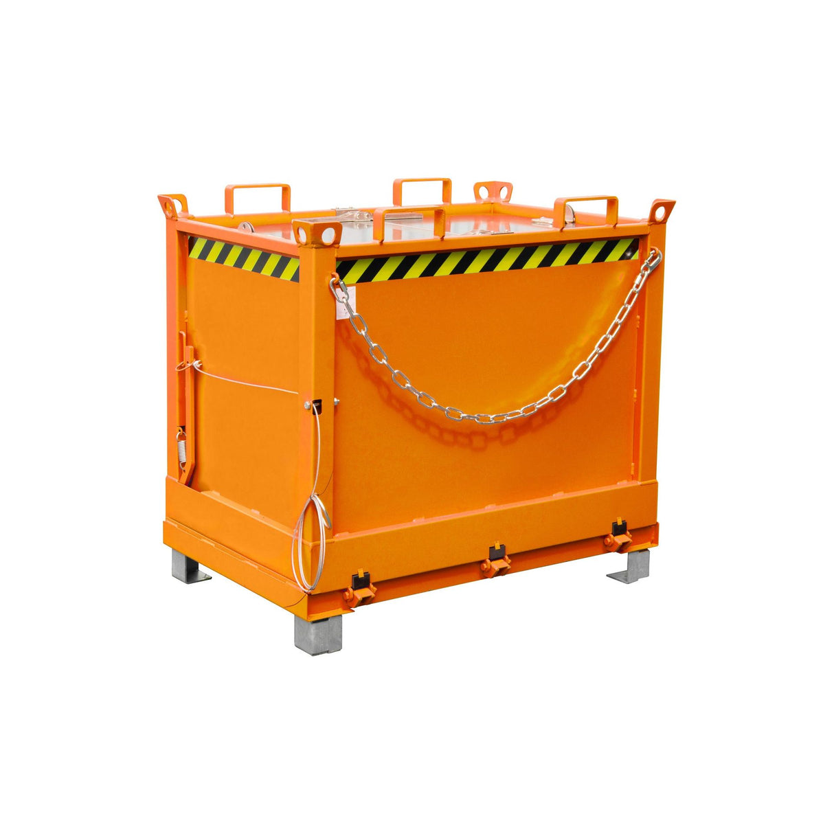 BAUER Südlohn Klappbodenbehälter Typ FB 750 RAL 2000 Gelborange - Art.-Nr. 4417-29-6000-1