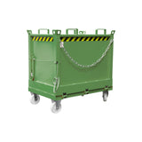 BAUER Südlohn Klappbodenbehälter Typ FB 750 RAL 6011 Resedagrün - Art.-Nr. 4417-29-6000-4